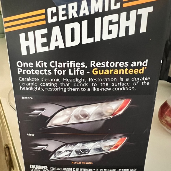 Ceramic Headlight restoration kit - Picture 4 of 4